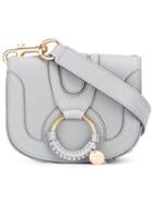See By Chloé Hana Crossbody Bag, Women's, Grey, Goat Skin/cotton