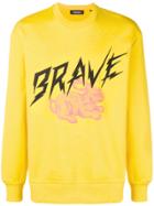Diesel Brave Bunny Sweatshirt - Yellow & Orange