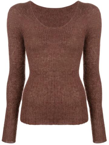 Jacquemus Praio Sweater - Brown