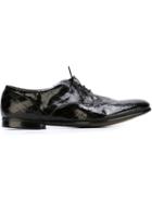 Premiata Geometric Pattern Derby Shoes