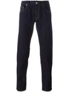 Pt05 Classic Straight Jeans, Men's, Size: 38, Blue, Cotton/spandex/elastane