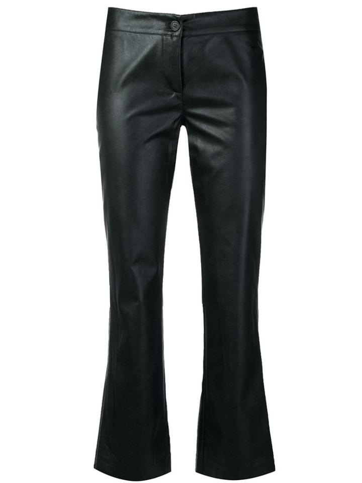 Leqarant Slim-fit Trousers - Black