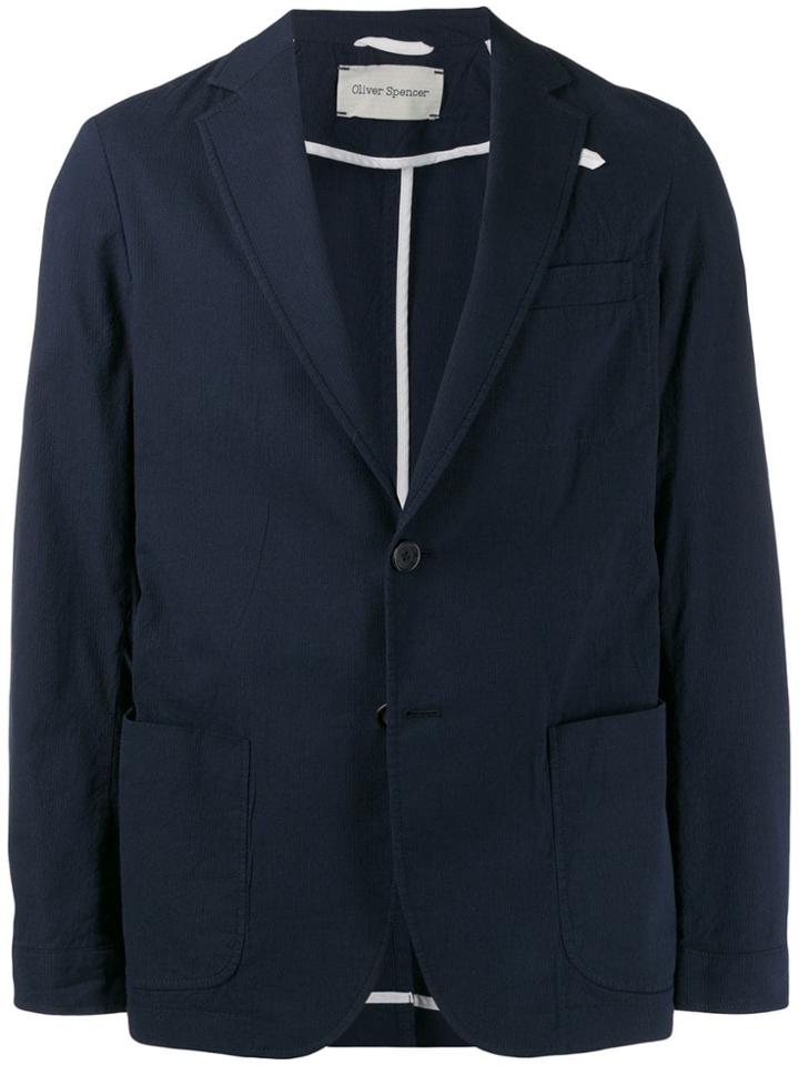 Oliver Spencer Alvington Blazer Jacket - Blue