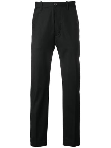 Nine In The Morning Slim Tailored Trousers - Black
