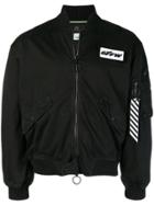 Off-white Vintage Bomber Jacket - Black