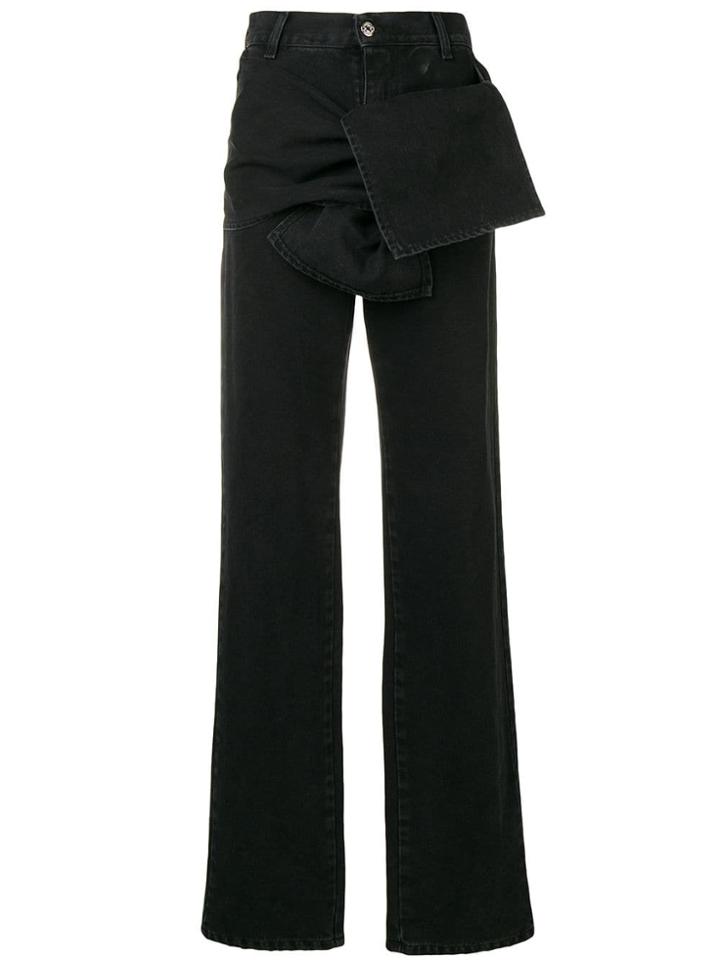 Brognano Shirt Style Jeans - Black