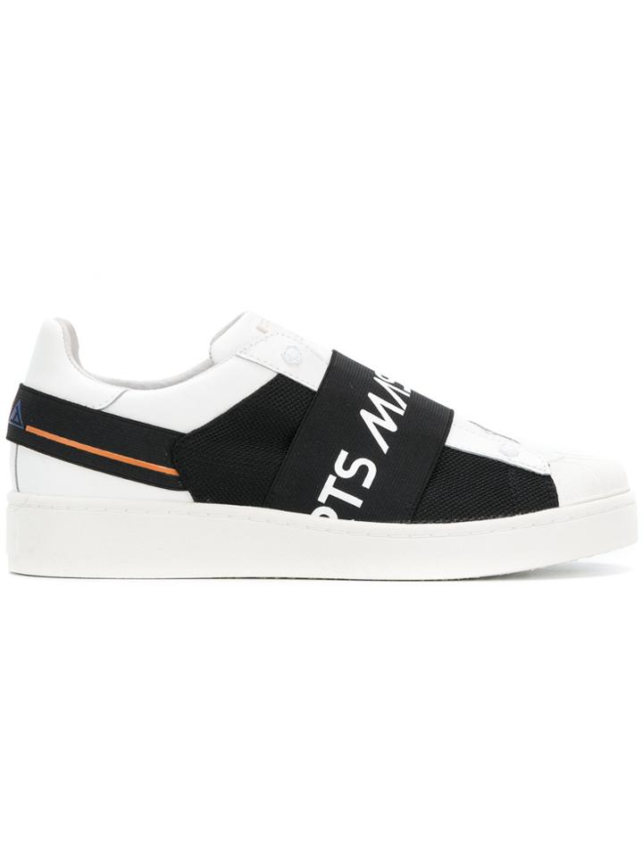 Moa Master Of Arts Slip-on Printed Sneakers - Black