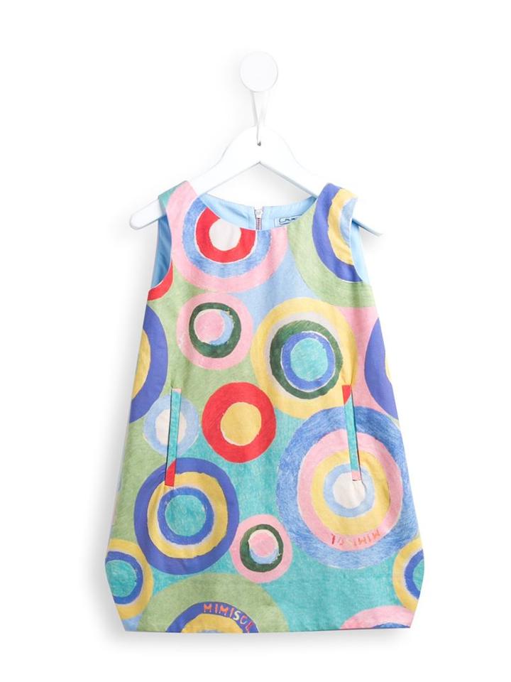 Mi Mi Sol Printed Dress, Girl's, Size: 12 Yrs, Green