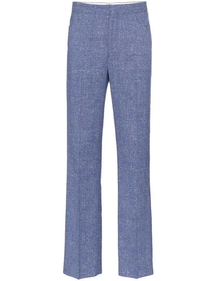Toteme Troia Slim-leg Trousers - Blue