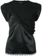 Alexander Wang Hybrid Cami With Lace Detail - Black
