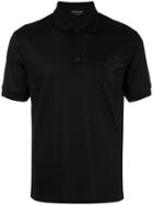 Alexander Mcqueen Classic Fitted Polo Top - Black
