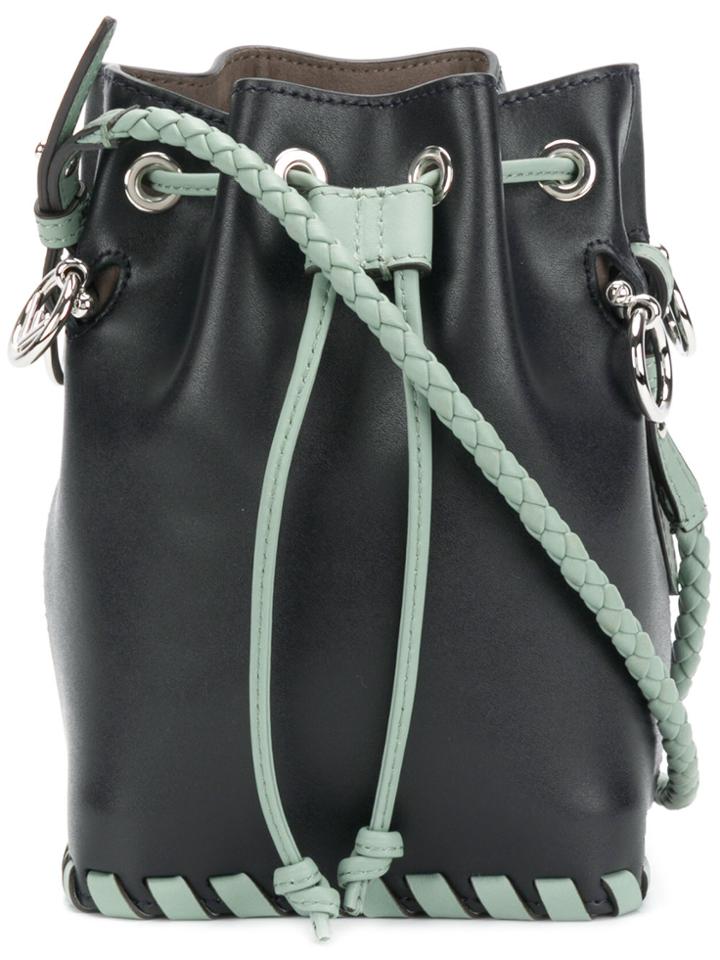 Fendi Trésor Mini Bucket Bag - Blue