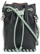 Fendi Trésor Mini Bucket Bag - Blue