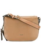 Furla Classic Shoulder Bag, Women's, Brown, Calf Leather