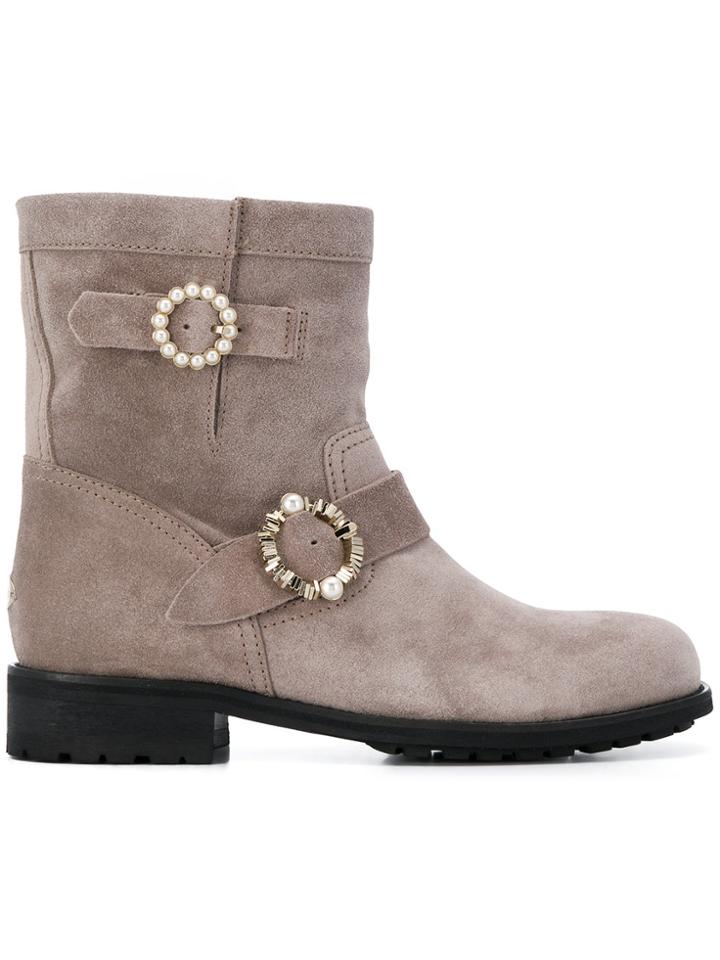Jimmy Choo London Boots - Grey
