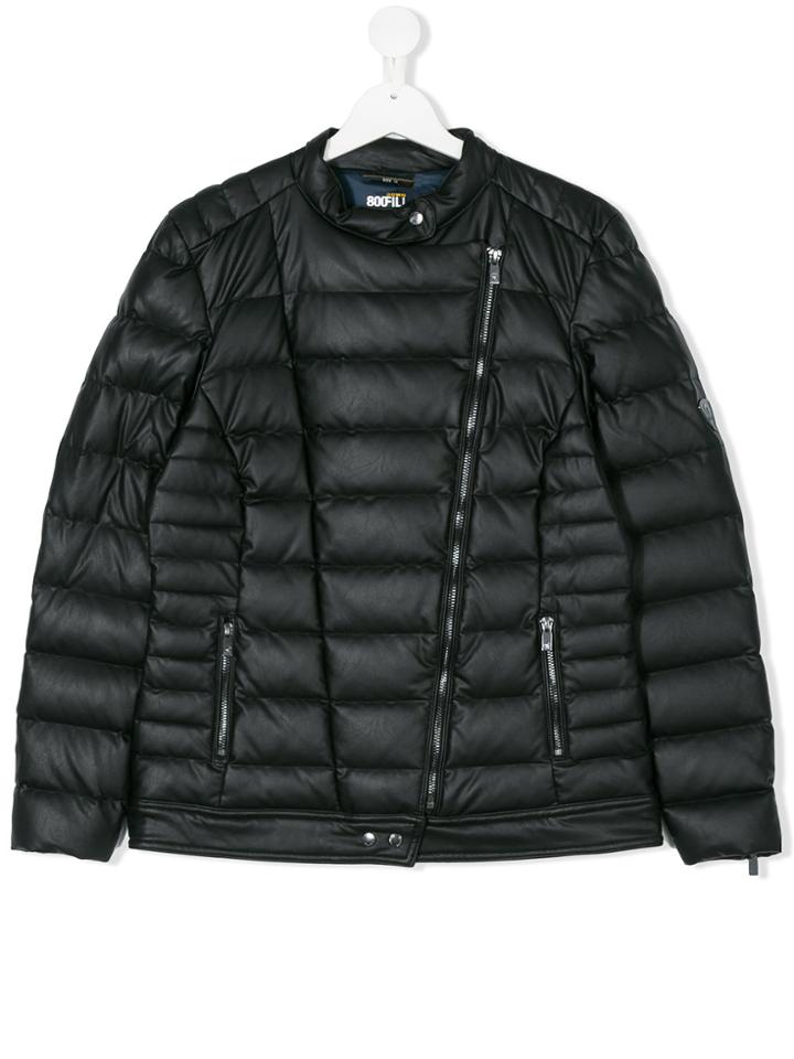 Ciesse Piumini Junior Teen Padded Biker Jacket - Black
