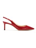 Jimmy Choo Pointy Toe Pumps - Red