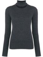 Chalayan Split Neck Sweater - Grey