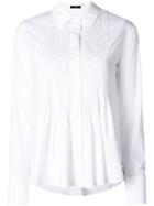 Steffen Schraut Gathered Longsleeved Shirt - White