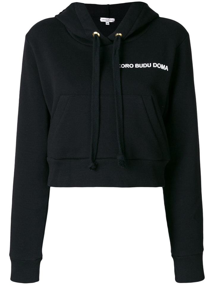 Natasha Zinko I'll Be Home Soon Hoodie - Black