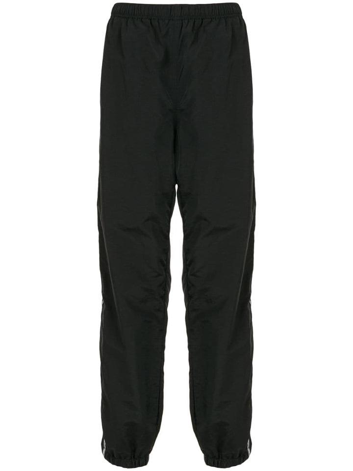 Supreme Tonal Taping Track Pants - Black