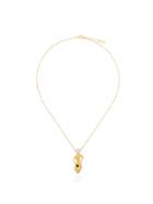 Anissa Kermiche 18k Yellow Gold Pauline Pearl Body Pendant Necklace -