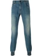 Juun.j Elastic Cuff Jeans, Men's, Size: 48, Blue, Cotton/polyurethane