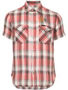 Hysteric Glamour Plaid Short-sleeve Shirt - Red