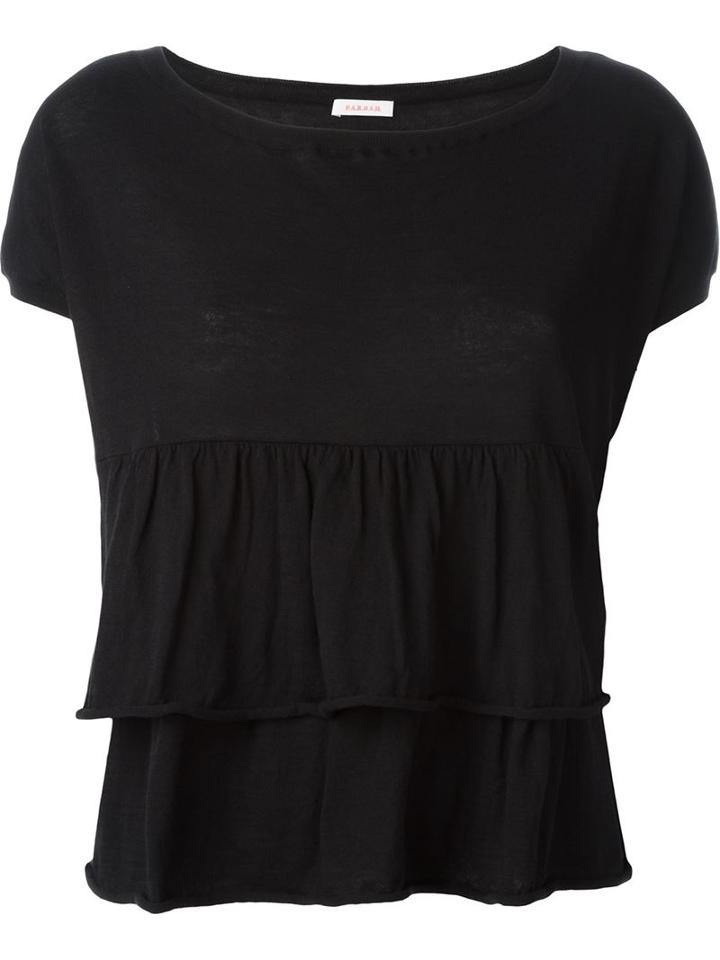 P.a.r.o.s.h. Maglia Top, Women's, Size: L, Black, Cotton