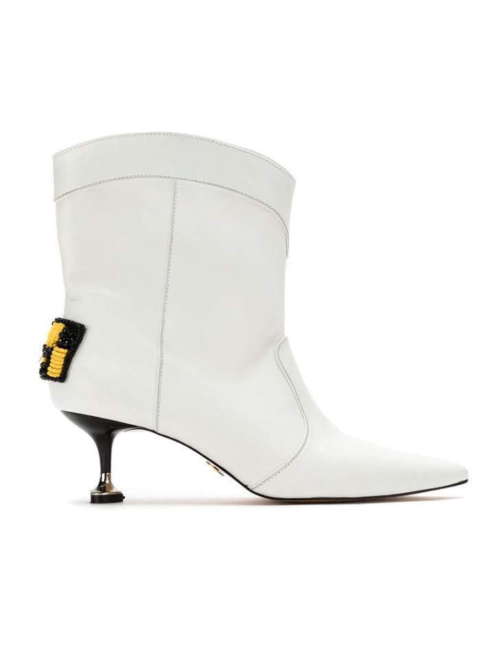 Andrea Bogosian Ankle Boots - White