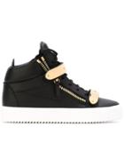 Giuseppe Zanotti Design London Mid-top Sneakers - Black