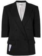 Nina Ricci Classic Double-breasted Blazer - Black