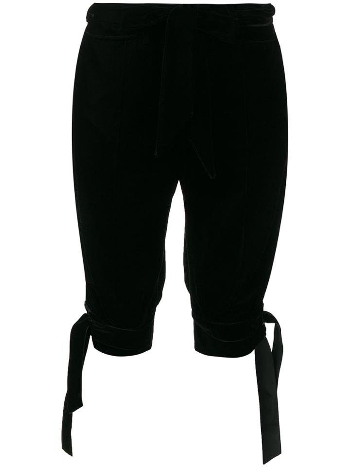 Philosophy Di Lorenzo Serafini Side Bow Knee Trousers - Black
