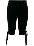 Philosophy Di Lorenzo Serafini Side Bow Knee Trousers - Black