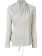 Rick Owens Shawl Collar Jacket, Women's, Size: 42, Nude/neutrals, Spandex/elastane/viscose