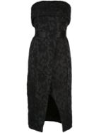 Alexis Isotta Jacquard Dress - Black