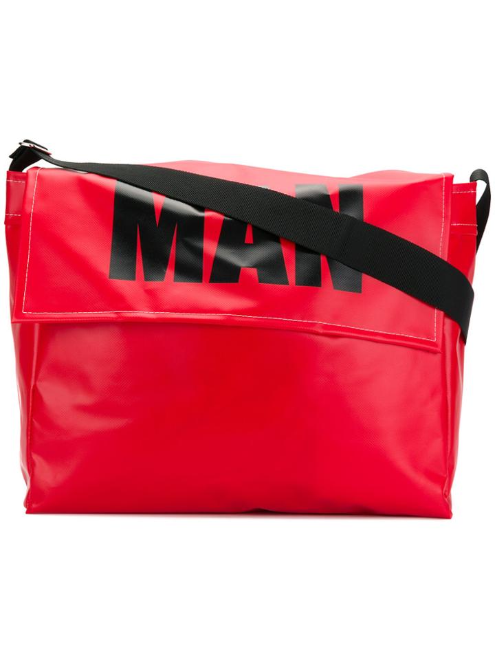 Junya Watanabe Comme Des Garçons Man Man Messenger Bag - Red