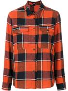 Woolrich Plaid Shirt - Orange