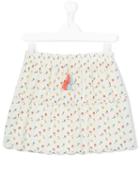 Chloé Kids - Fantasia Print Skirt - Kids - Cotton - 14 Yrs, Nude/neutrals