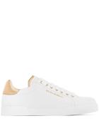 Dolce & Gabbana Portofino Low Top Sneakers - Yellow