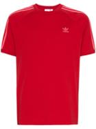 Adidas 3-stripe T-shirt - Red