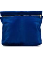Derek Lam Zipped Clutch Bag, Women's, Blue