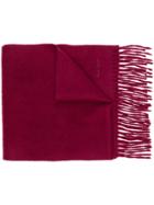 Paul Smith Cashmere Scarf - Red