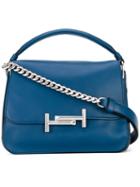 Tod's - Double T Tote - Women - Leather - One Size, Blue, Leather