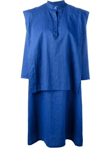 Jc De Castelbajac Vintage Layered Shirt Dress