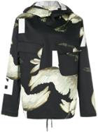 G-star Oversized Printed Hoodie - Black