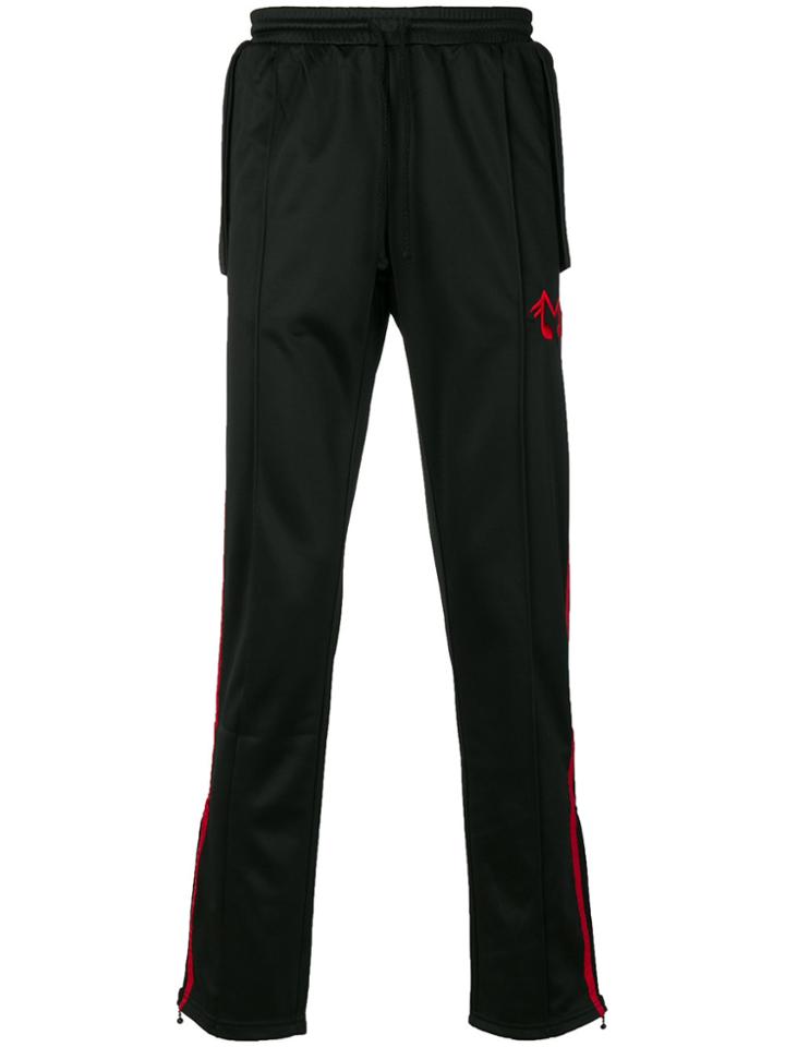 Midnight Studios Stripe Detail Sweatpants - Black