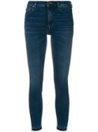 Acynetic Cropped Skinny Jeans - Blue