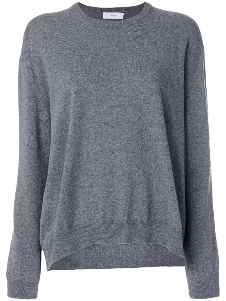 Pringle Of Scotland Round Neck Cashmere Jumper - Grey