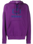 Isabel Marant Logo Hoody - Purple